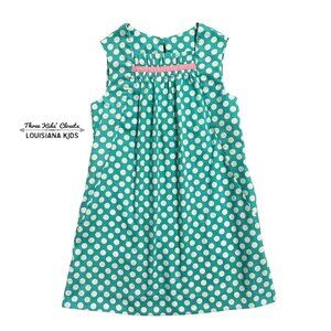 Kelly's Kids 5-6Y Sleeveless Polkadot Dress